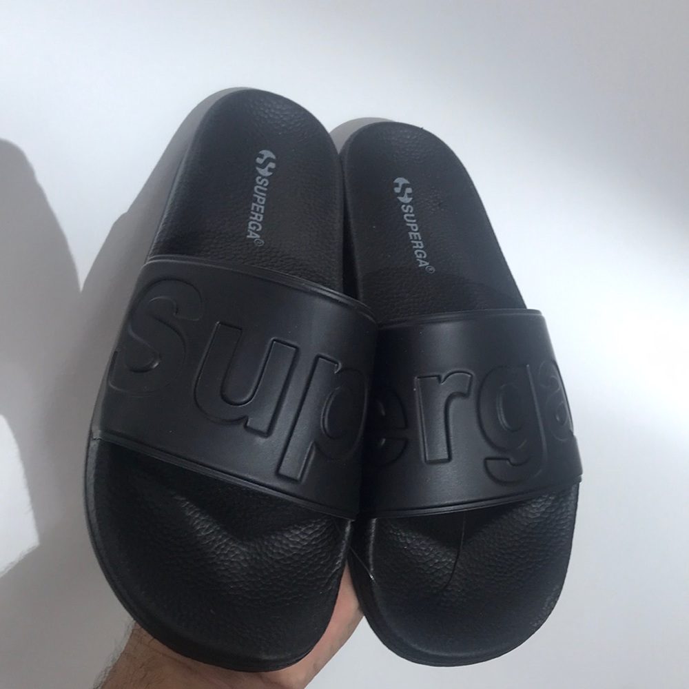 Superga slide sandals